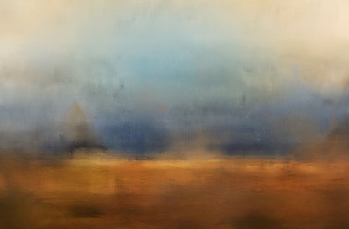 foggy automn morning