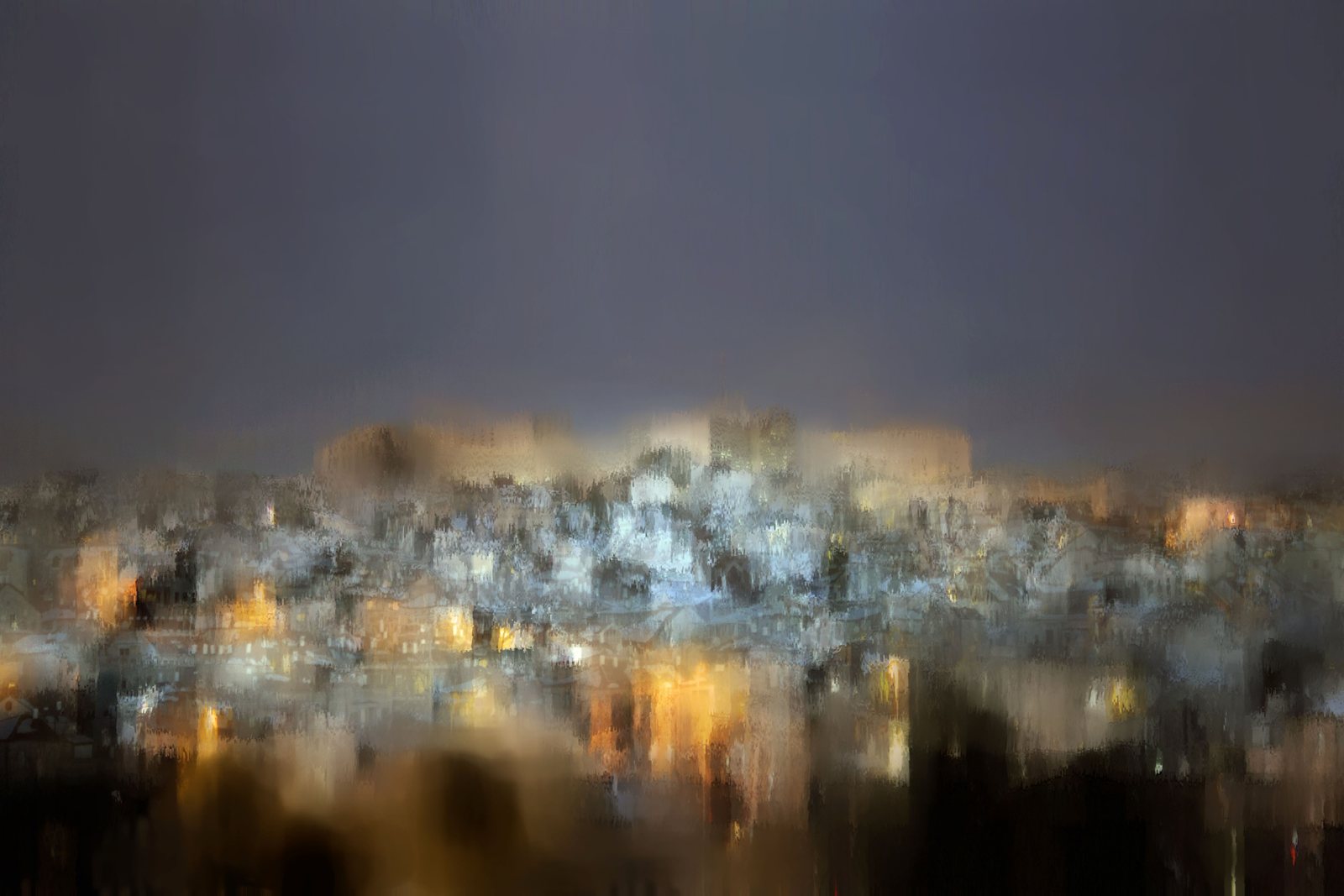 the white and gold city